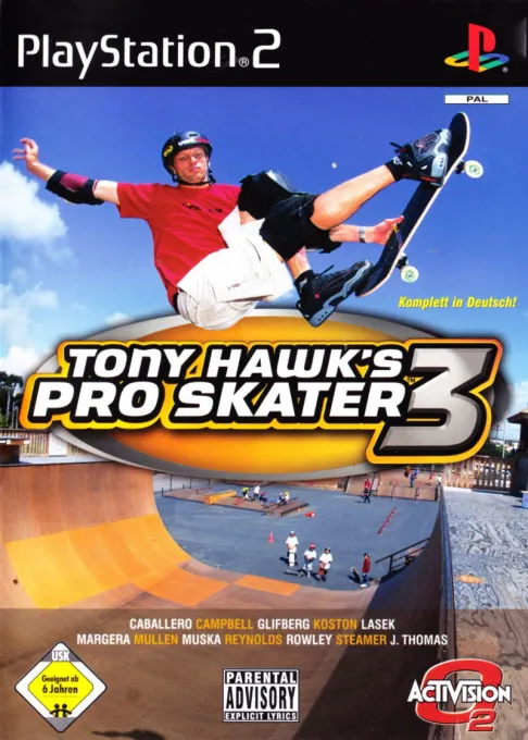 Tony Hawk's Pro Skater 3 (Germany)